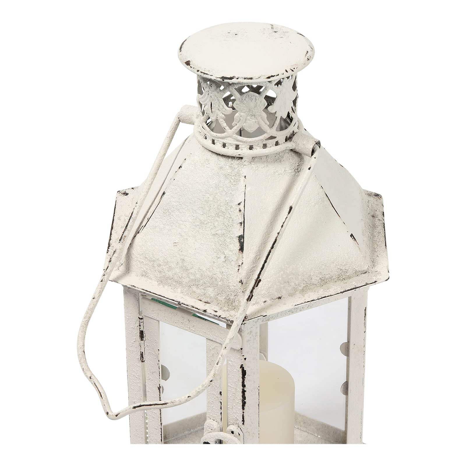 Amazon.co.jp: ヴィンテージ アンティーク調ホワイト装飾キャンドル